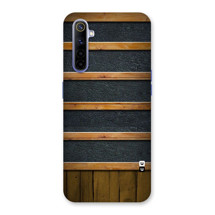 Wood Design Back Case for Realme 6i