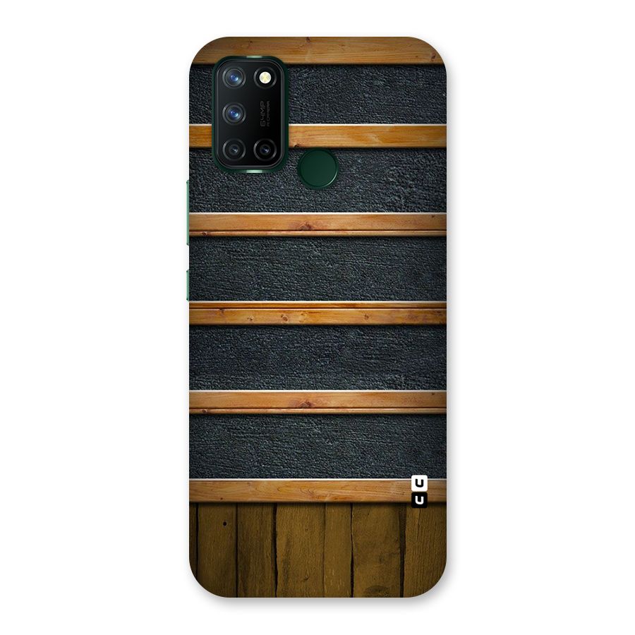 Wood Design Back Case for Realme 7i