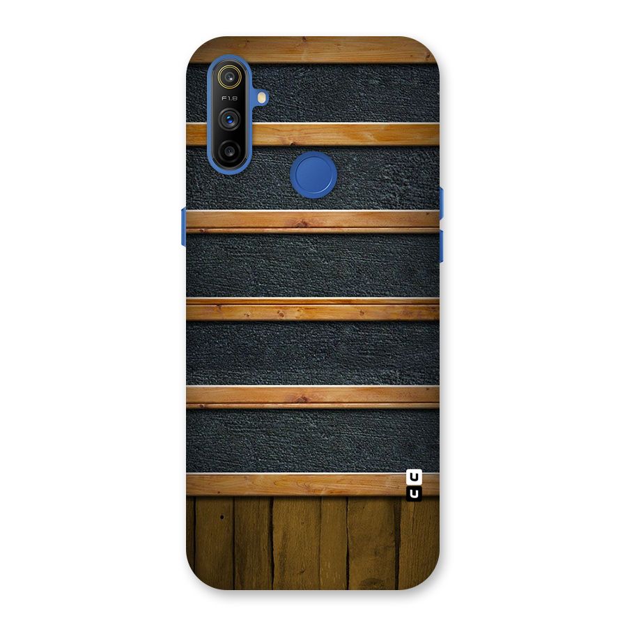 Wood Design Back Case for Realme Narzo 10A