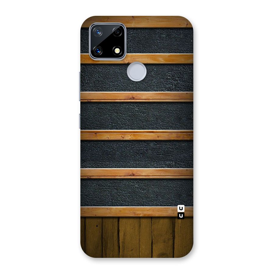 Wood Design Back Case for Realme Narzo 20