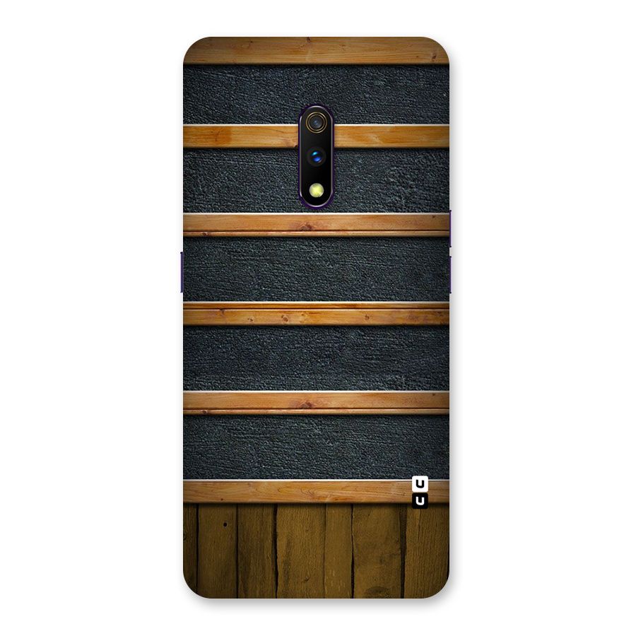 Wood Design Back Case for Realme X