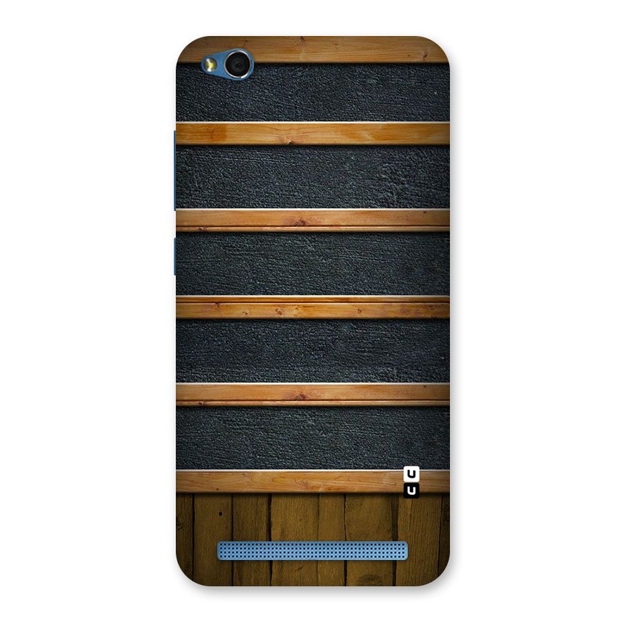 Wood Design Back Case for Redmi 5A