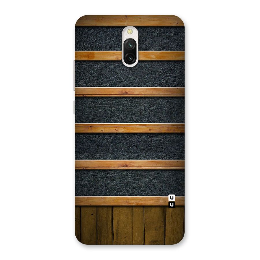 Wood Design Back Case for Redmi 8A Dual