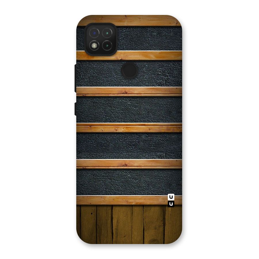 Wood Design Back Case for Redmi 9C