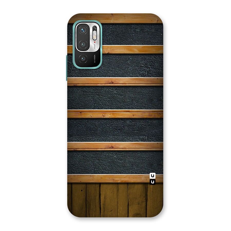 Wood Design Back Case for Redmi Note 10T 5G