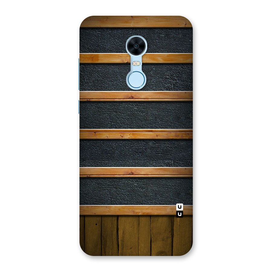 Wood Design Back Case for Redmi Note 5