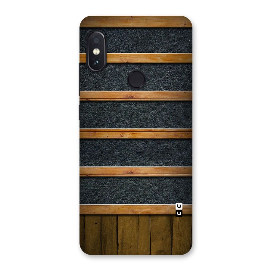 Wood Design Back Case for Redmi Note 5 Pro