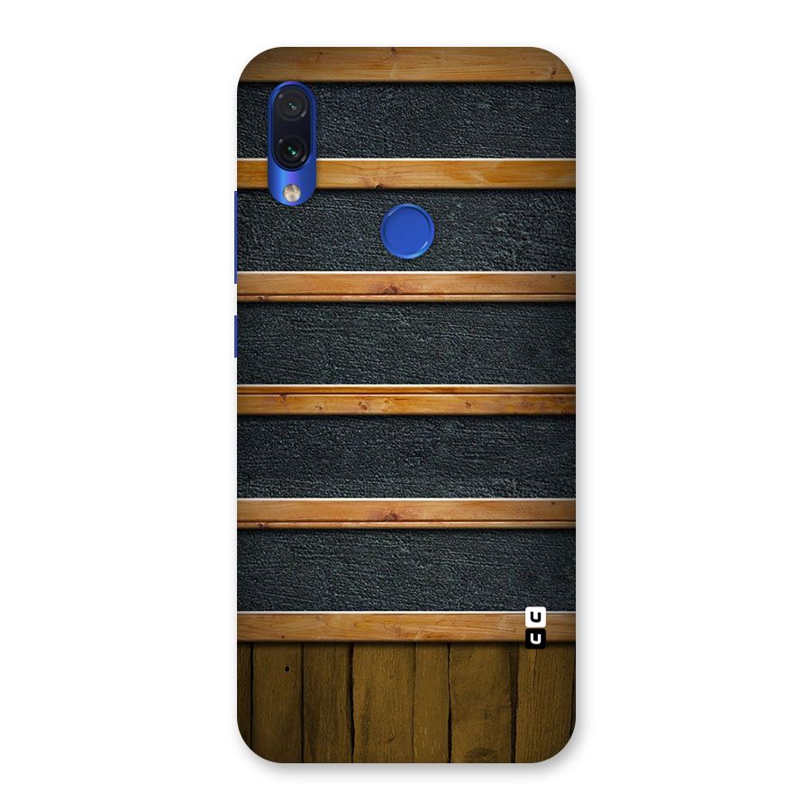 Wood Design Back Case for Redmi Note 7