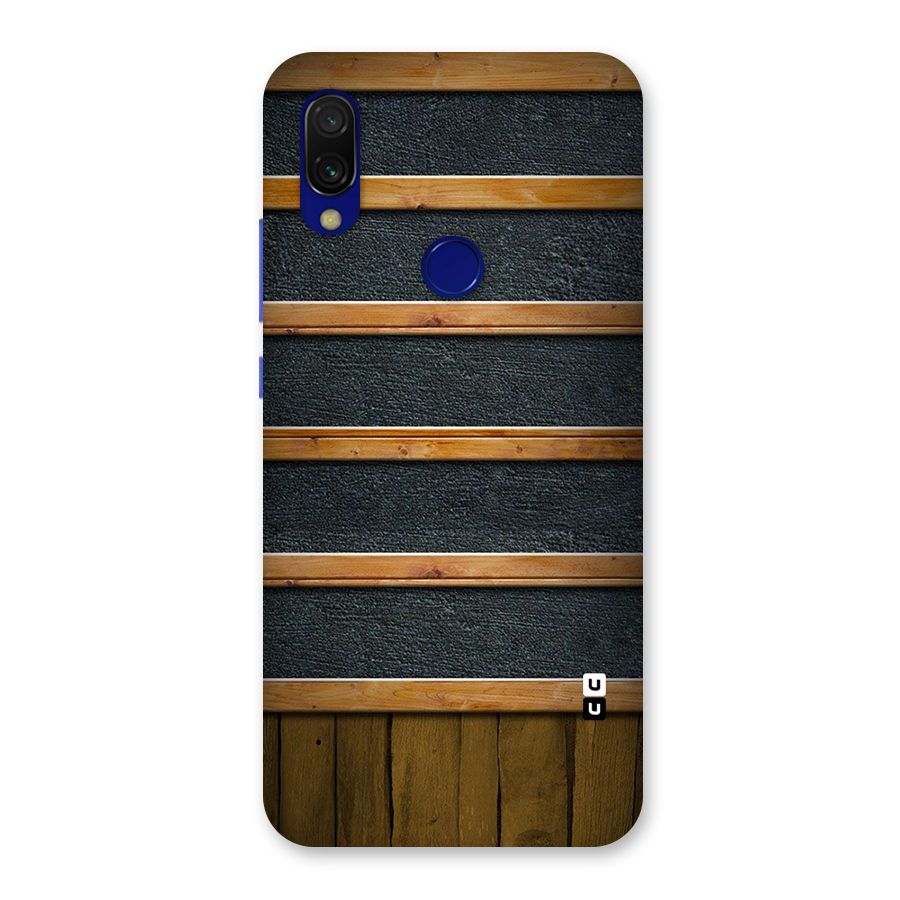 Wood Design Back Case for Redmi Y3