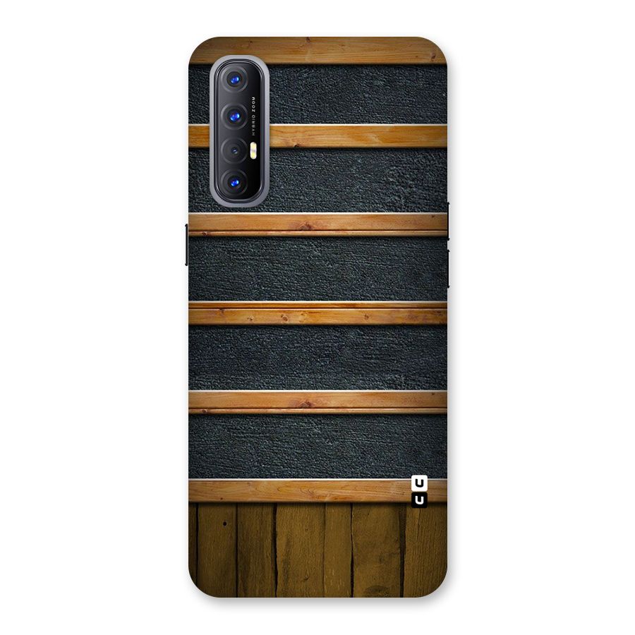 Wood Design Back Case for Reno3 Pro