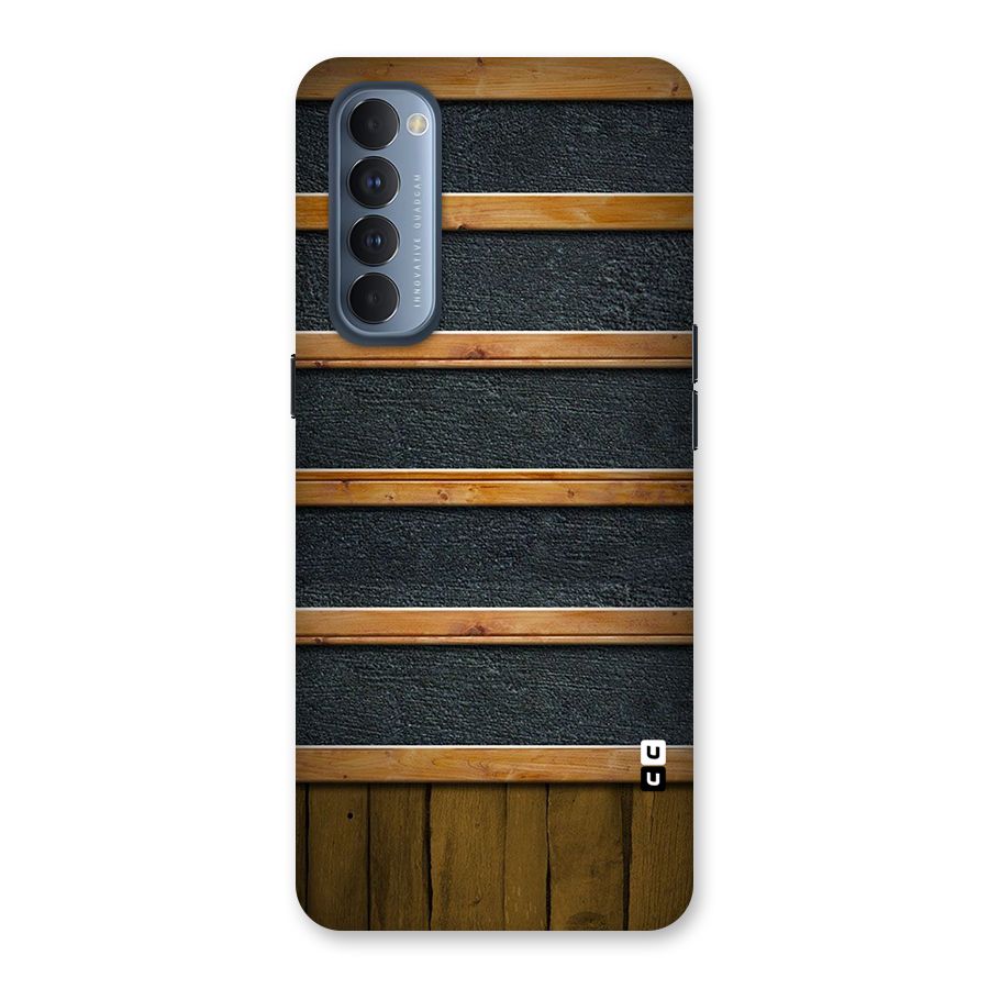 Wood Design Back Case for Reno4 Pro