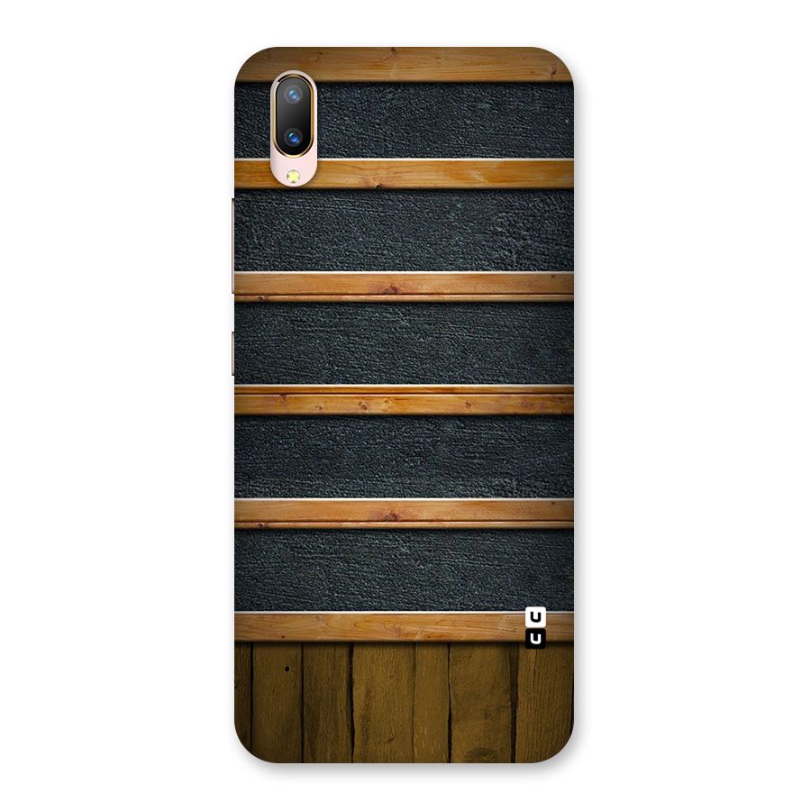 Wood Design Back Case for Vivo V11 Pro