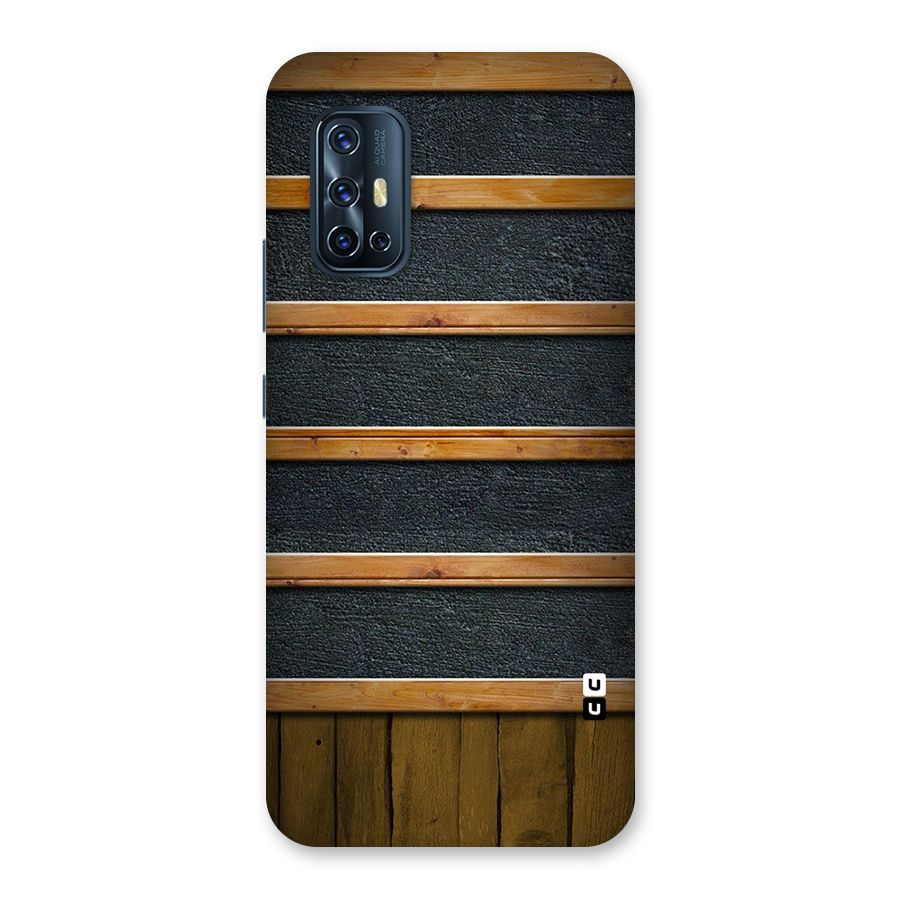 Wood Design Back Case for Vivo V17