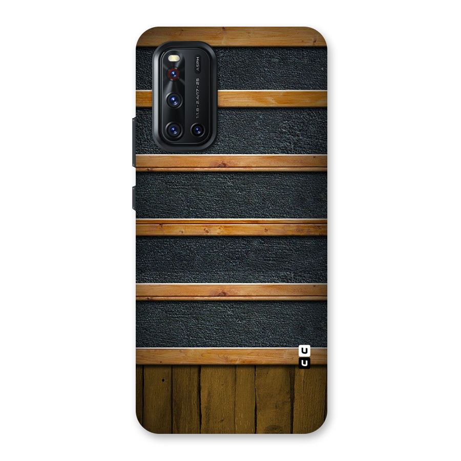 Wood Design Back Case for Vivo V19