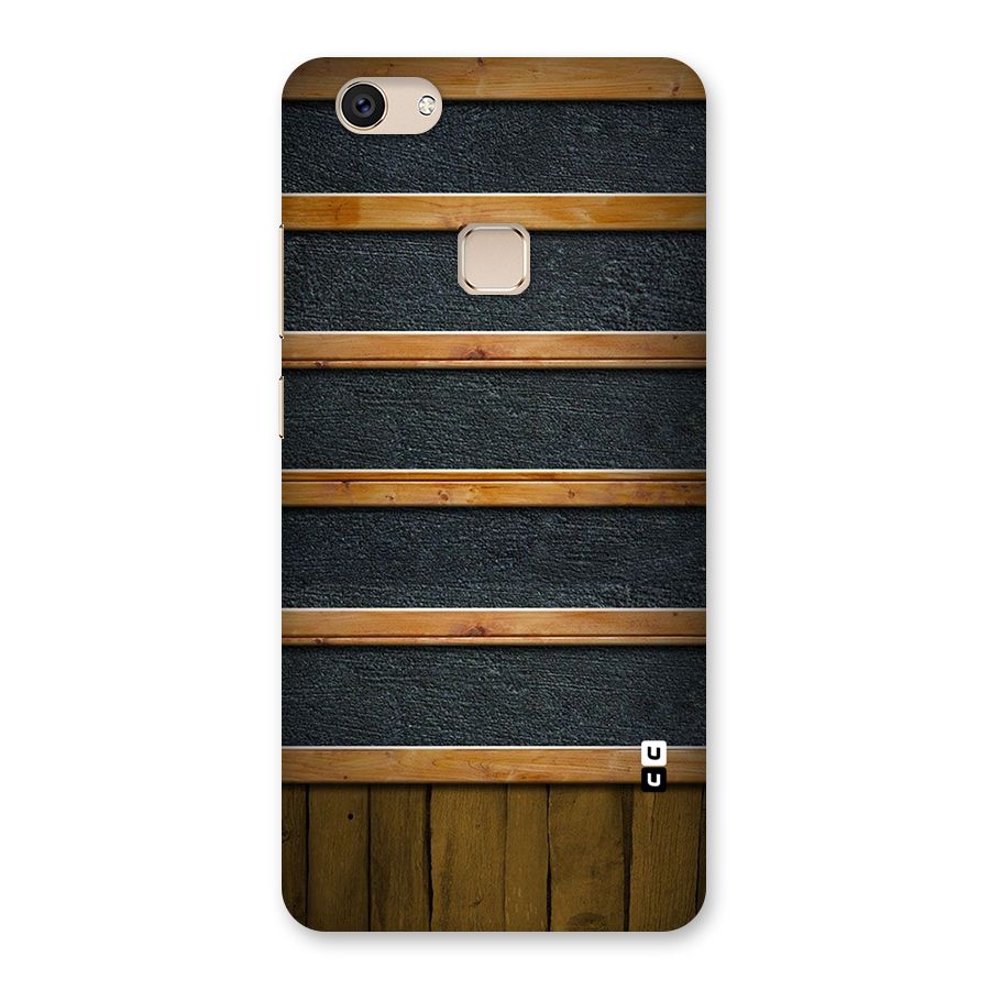 Wood Design Back Case for Vivo V7