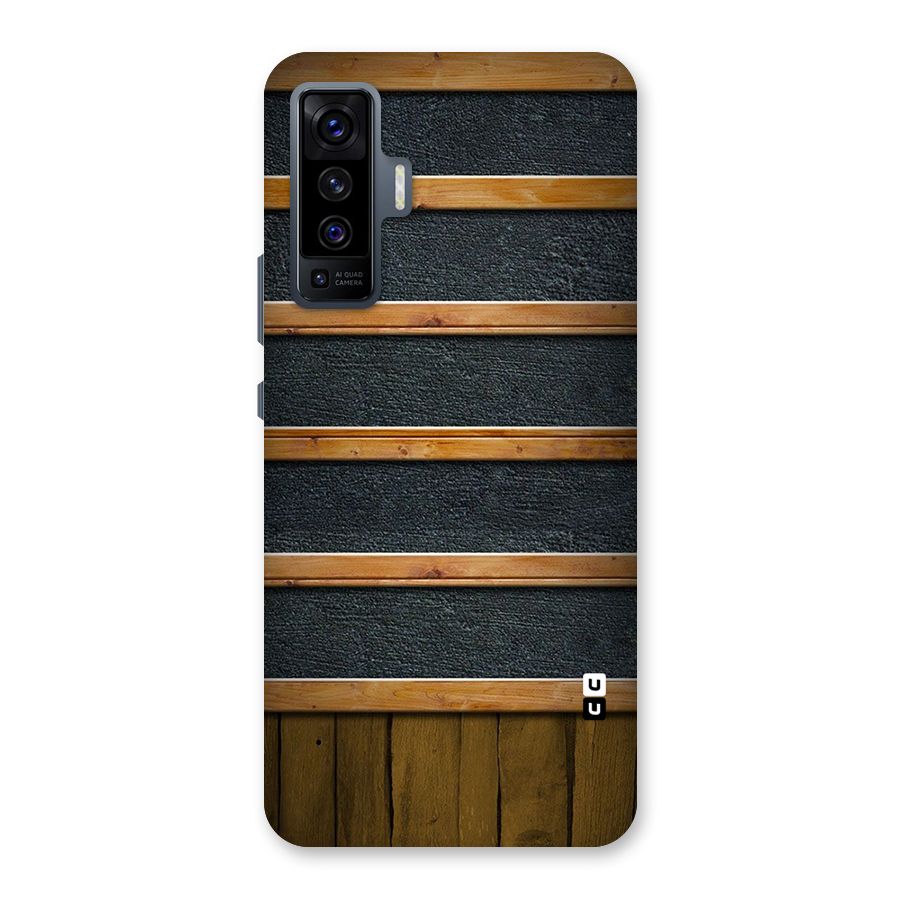 Wood Design Back Case for Vivo X50