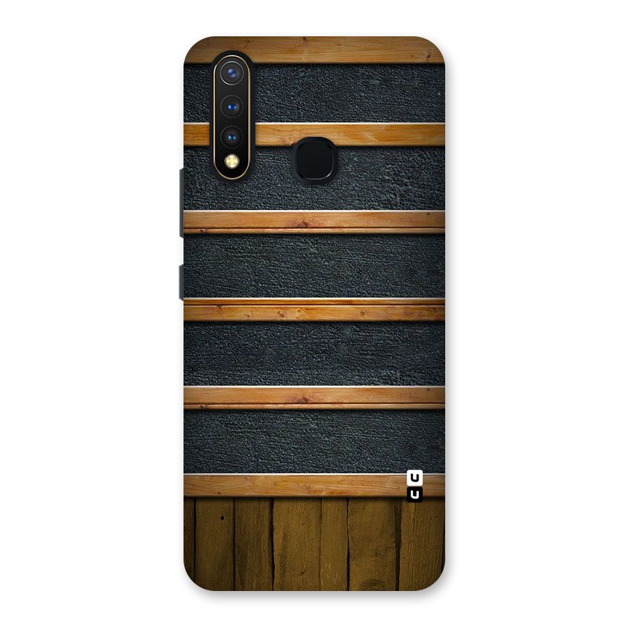Wood Design Back Case for Vivo Y19
