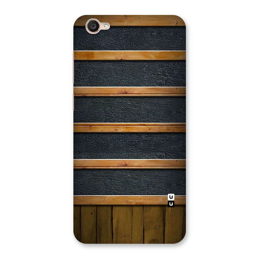 Wood Design Back Case for Vivo Y55
