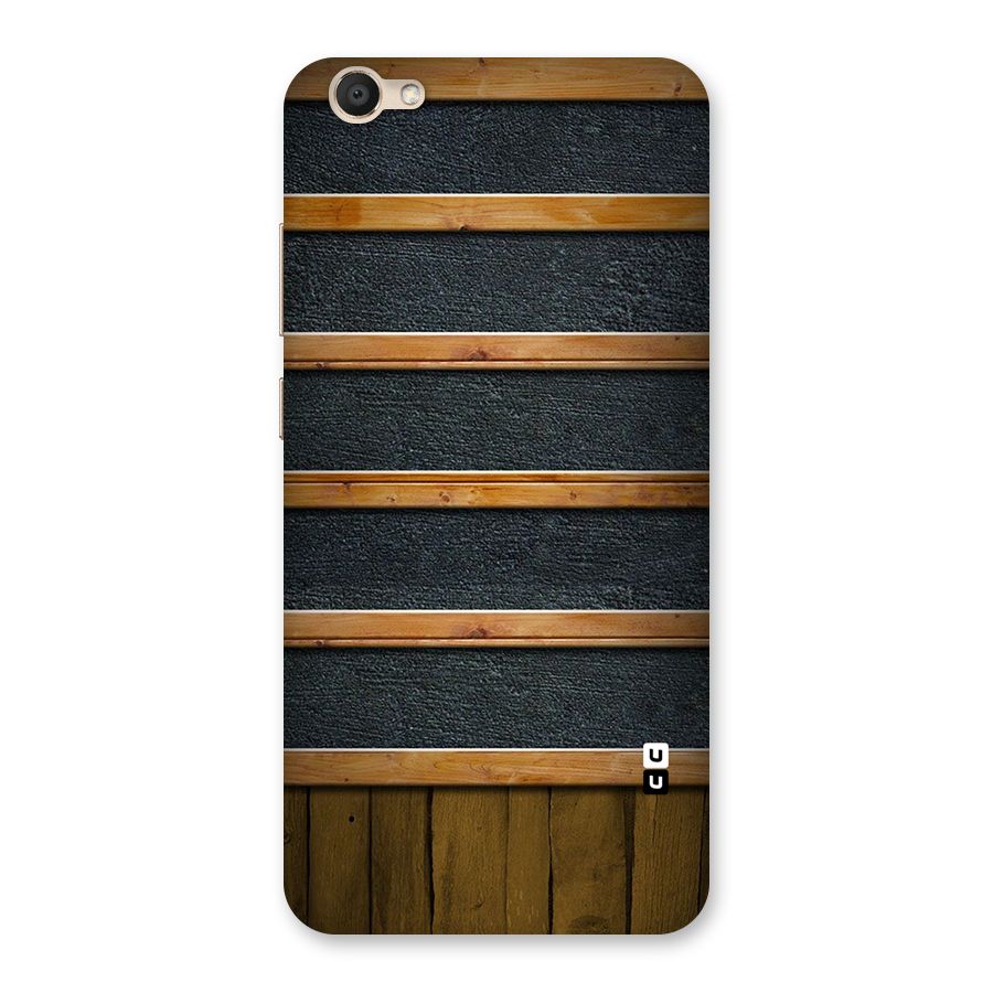 Wood Design Back Case for Vivo Y67