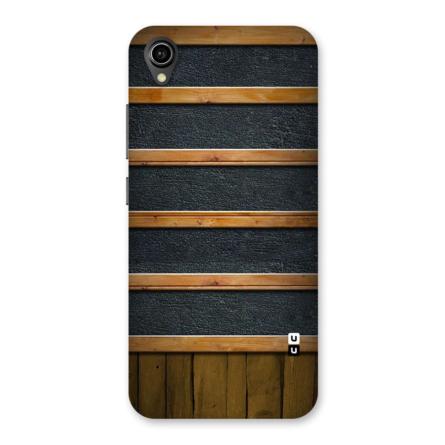 Wood Design Back Case for Vivo Y91i