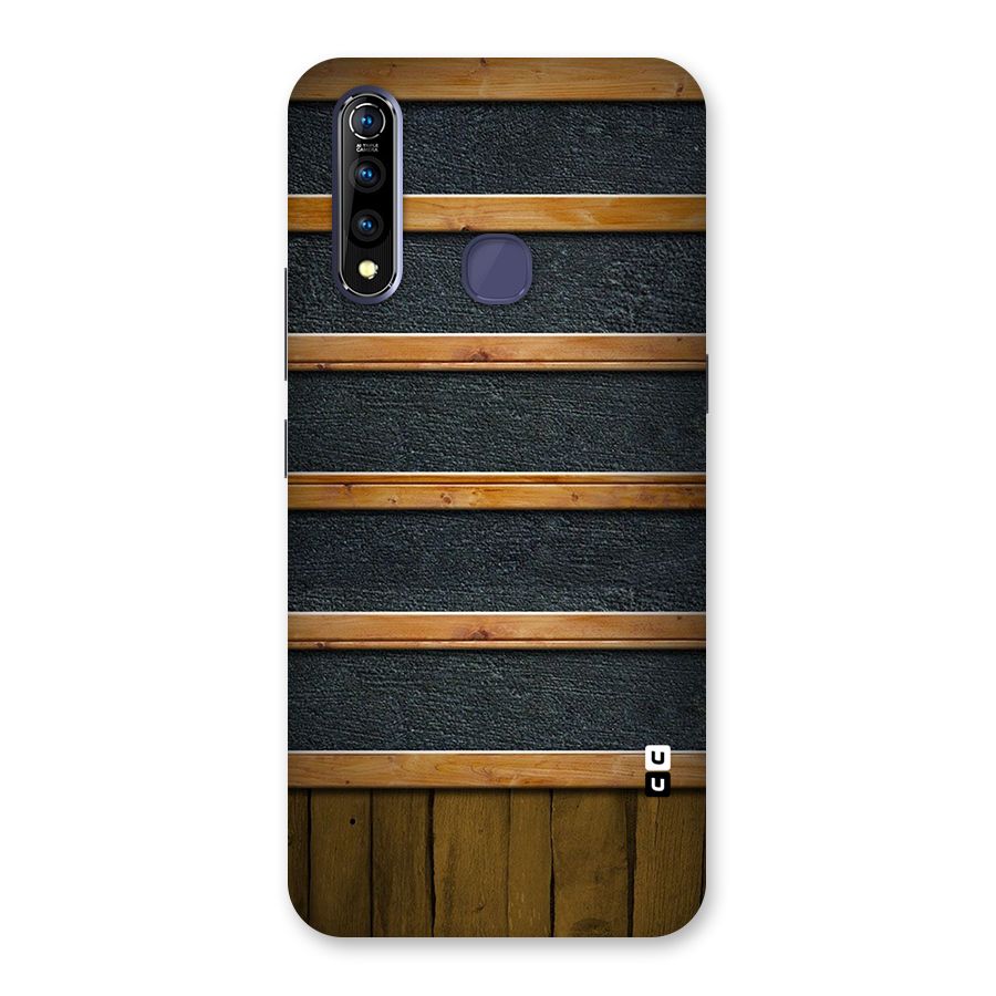 Wood Design Back Case for Vivo Z1 Pro