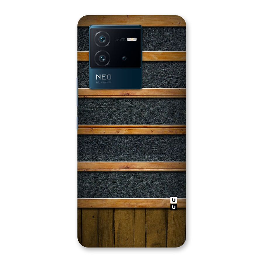 Wood Design Back Case for Vivo iQOO Neo 6 5G