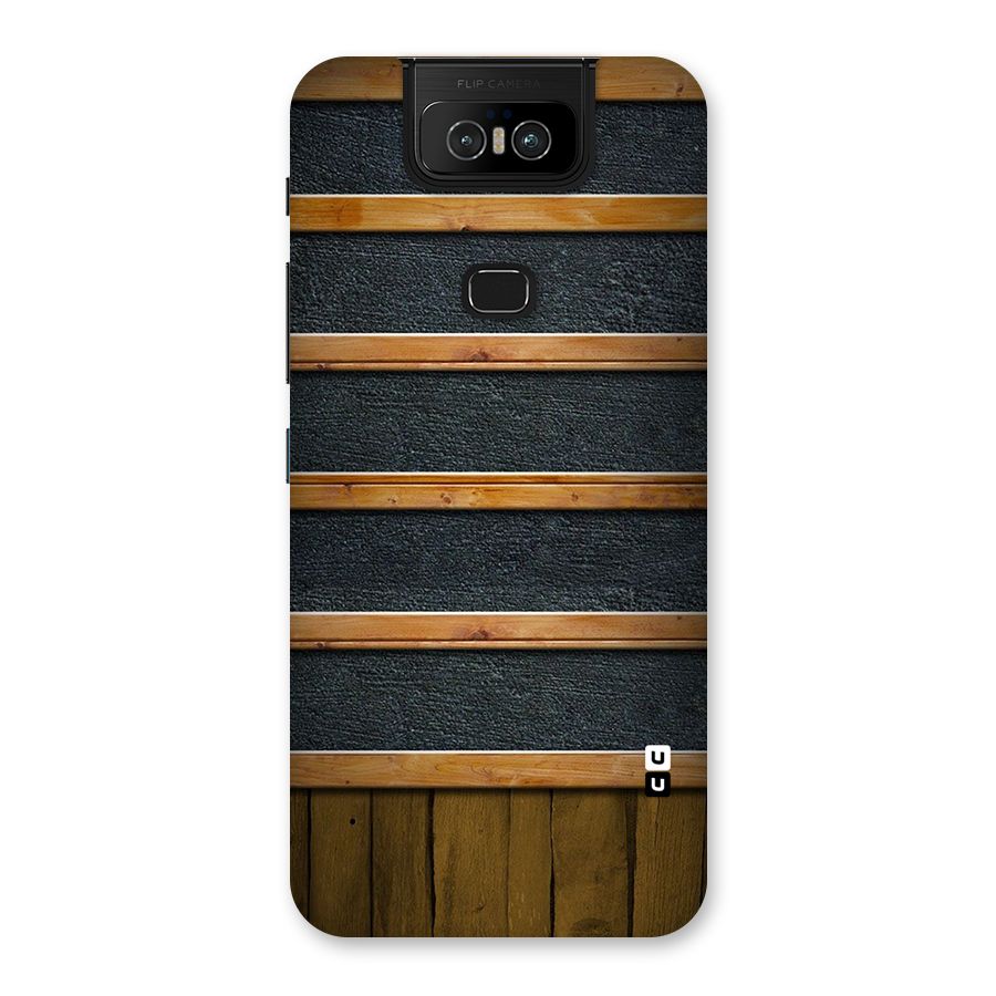 Wood Design Back Case for Zenfone 6z
