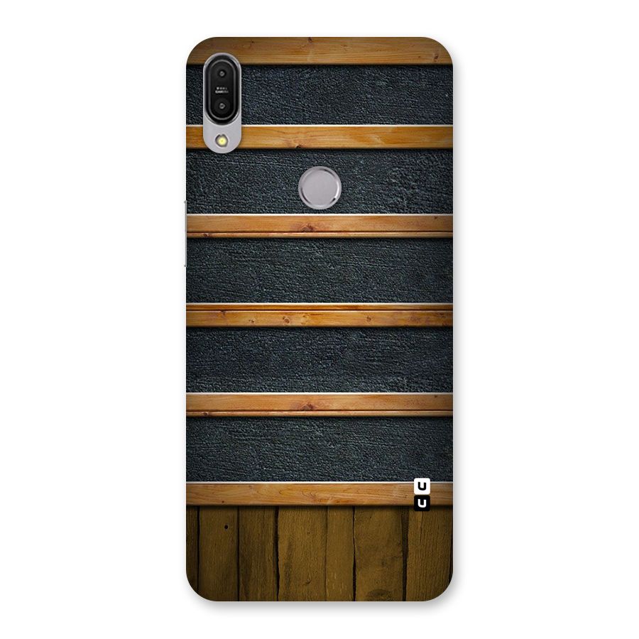 Wood Design Back Case for Zenfone Max Pro M1