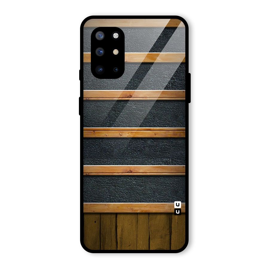 Wood Design Glass Back Case for OnePlus 8T