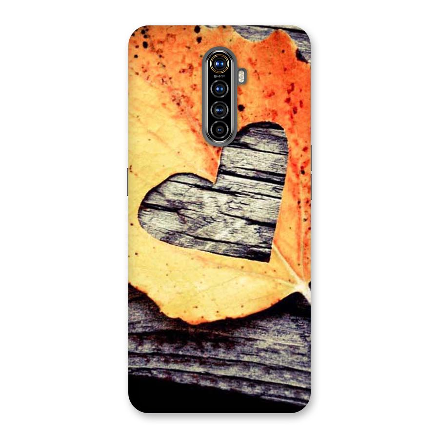 Wood Heart Leaf Back Case for Realme X2 Pro