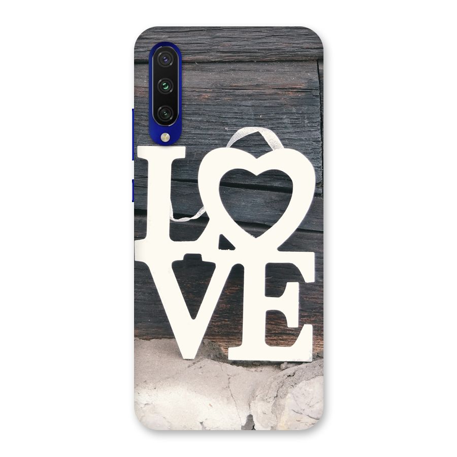 Wood Love Lock Back Case for Mi A3