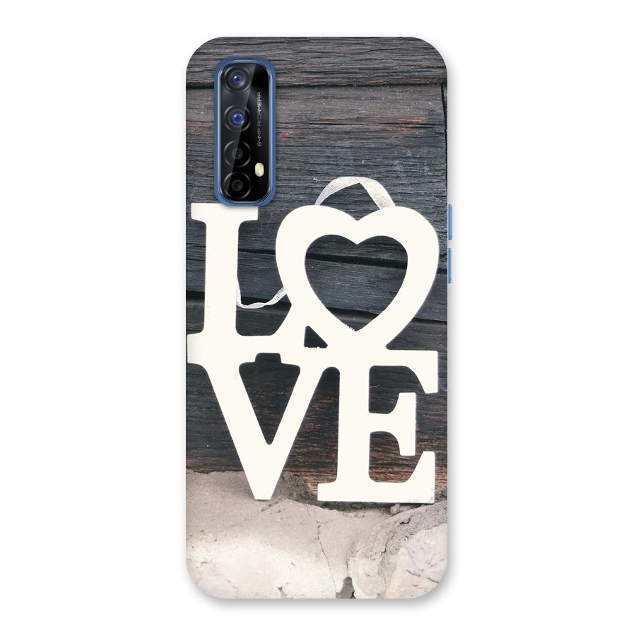 Wood Love Lock Back Case for Realme 7