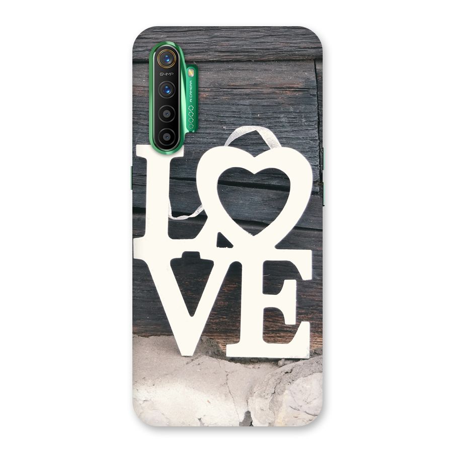 Wood Love Lock Back Case for Realme X2