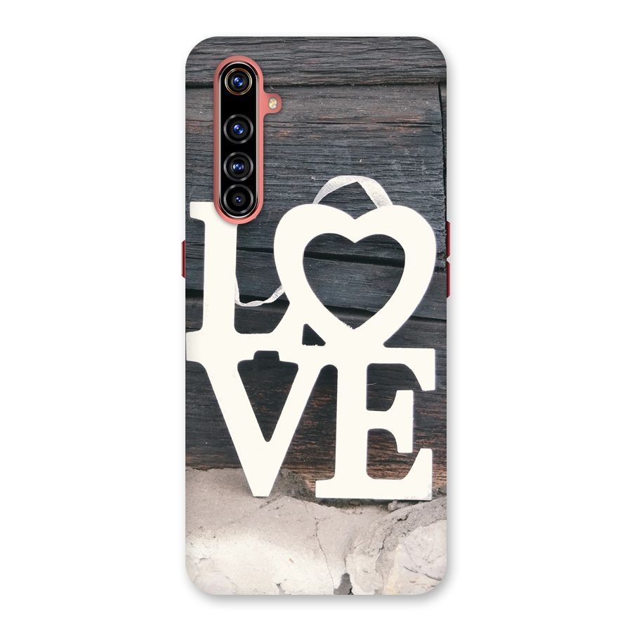 Wood Love Lock Back Case for Realme X50 Pro