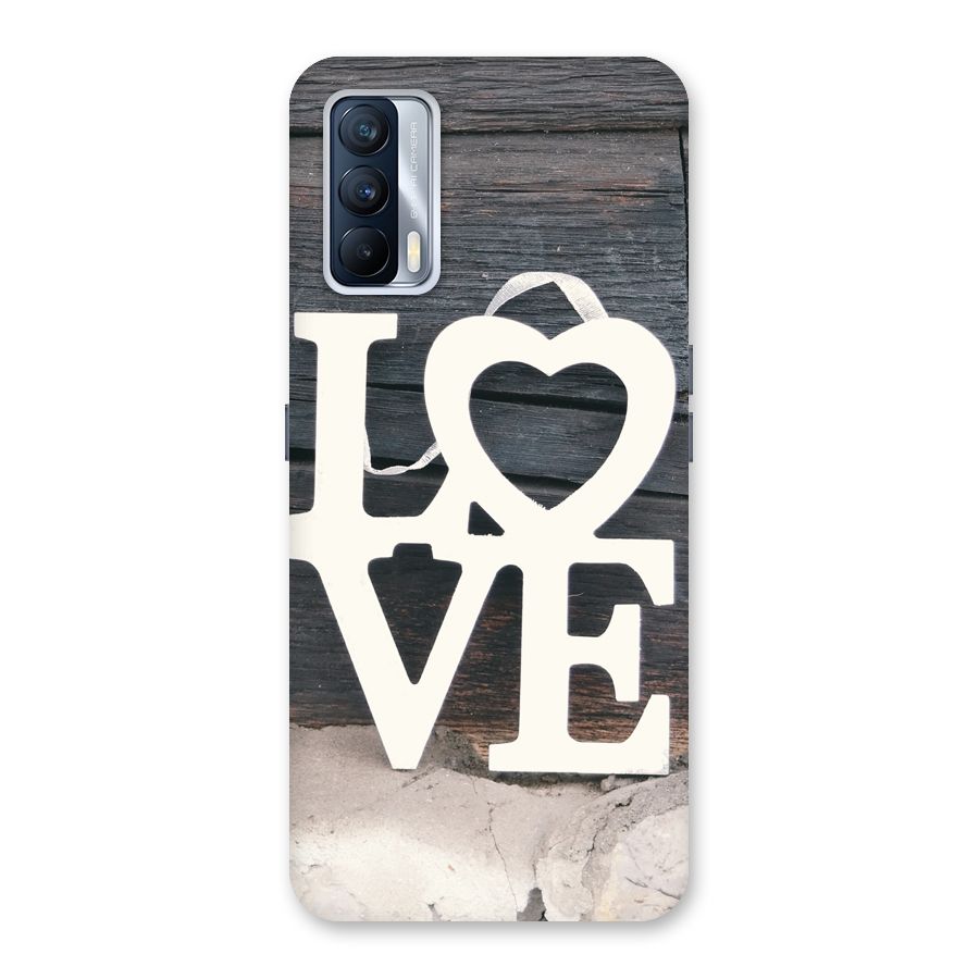 Wood Love Lock Back Case for Realme X7