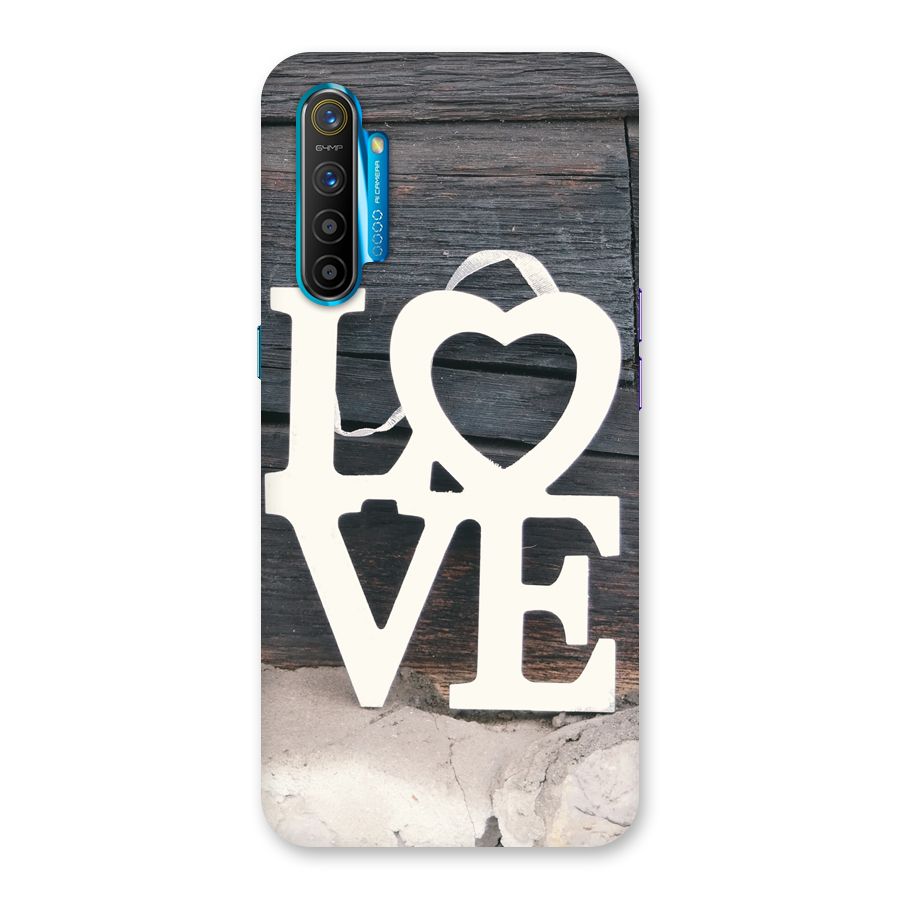Wood Love Lock Back Case for Realme XT