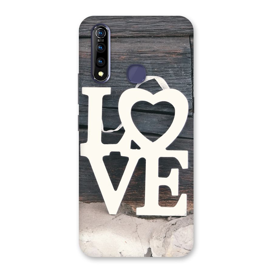 Wood Love Lock Back Case for Vivo Z1 Pro
