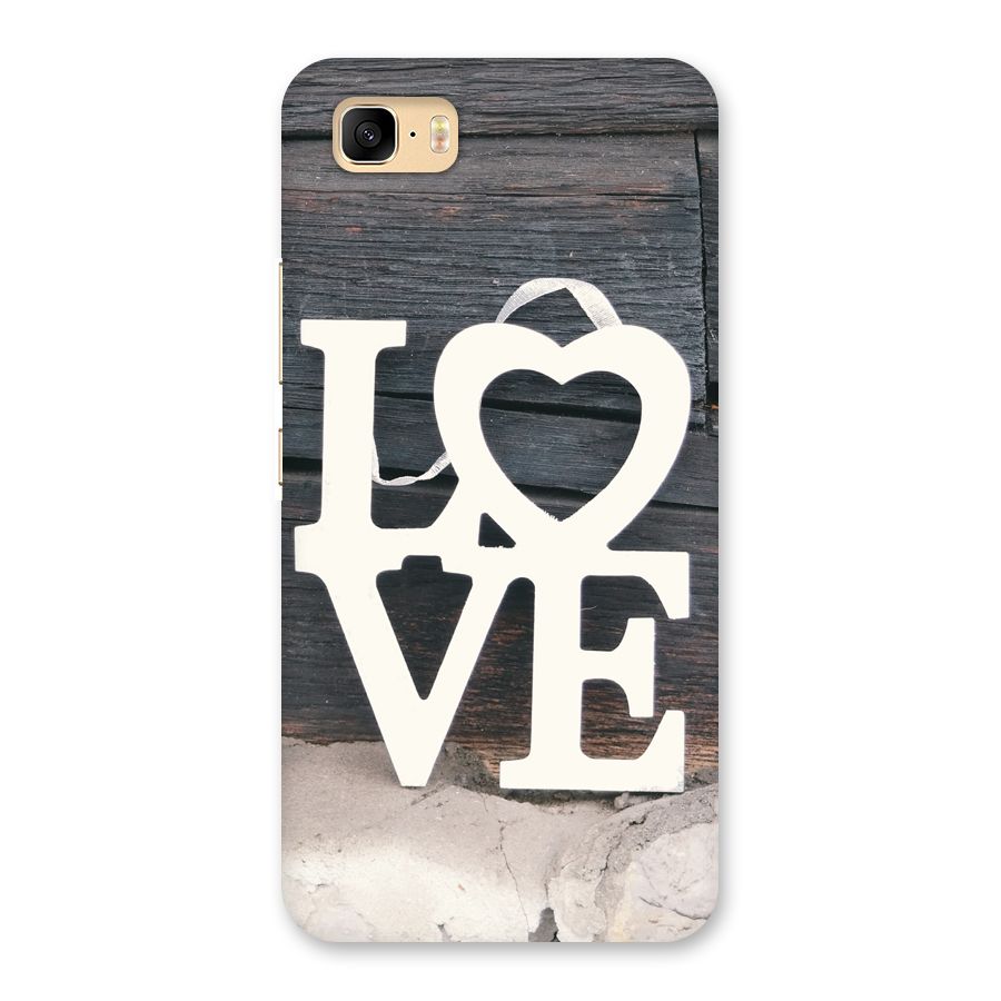 Wood Love Lock Back Case for Zenfone 3s Max