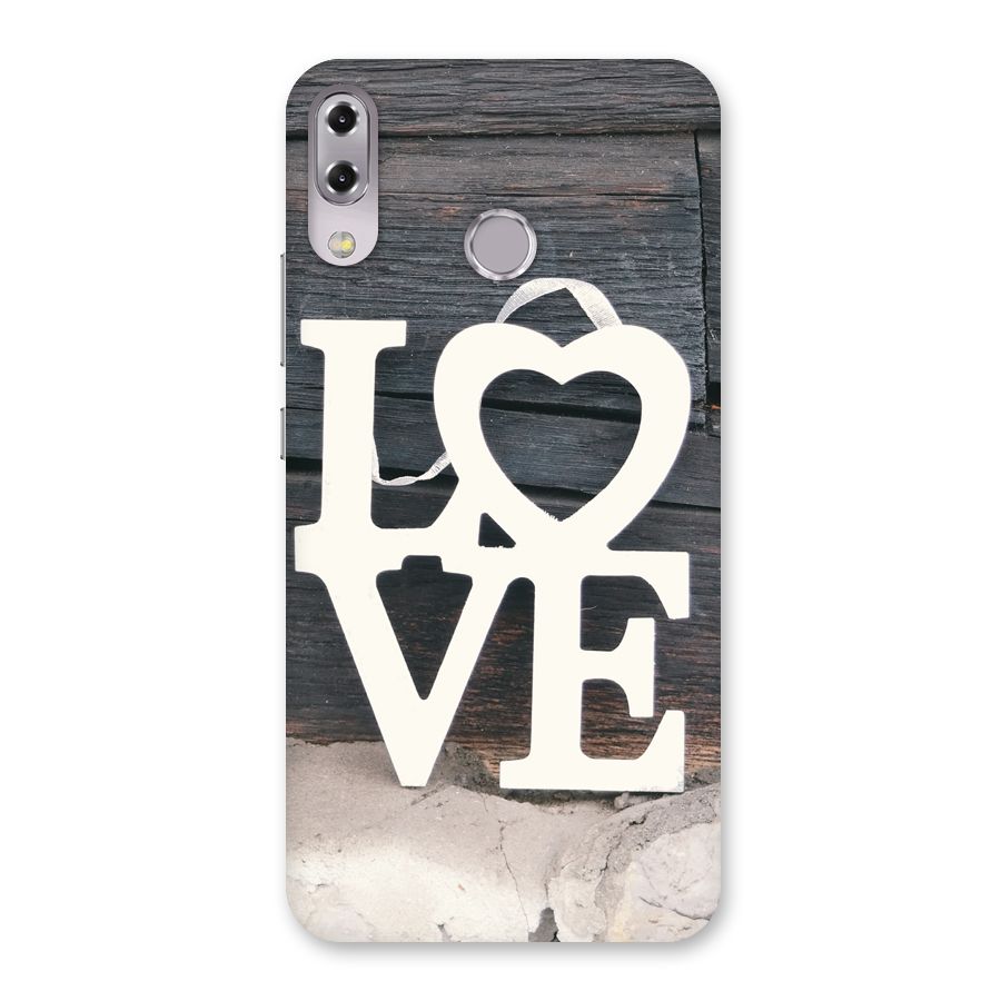 Wood Love Lock Back Case for Zenfone 5Z