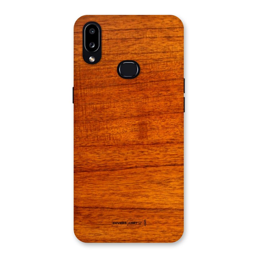 Wood Texture Design Back Case for Galaxy A10s