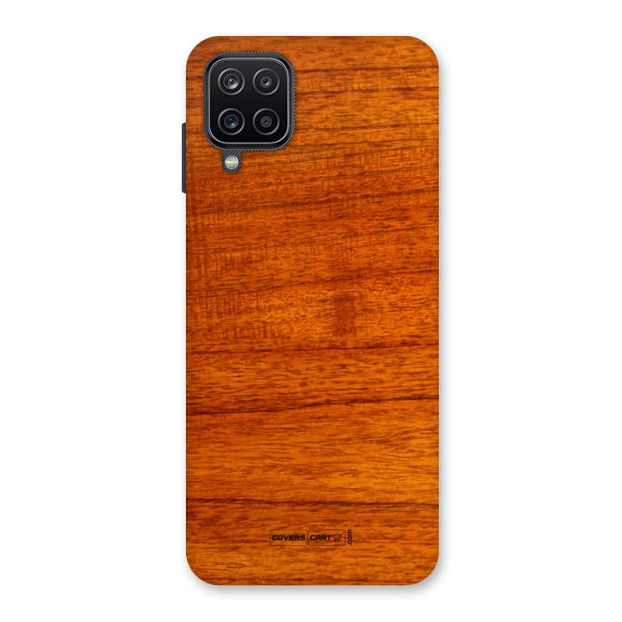 Wood Texture Design Back Case for Galaxy A12