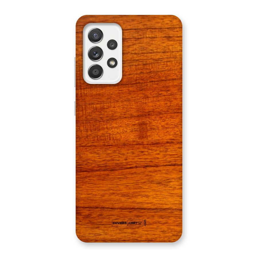 Wood Texture Design Back Case for Galaxy A52