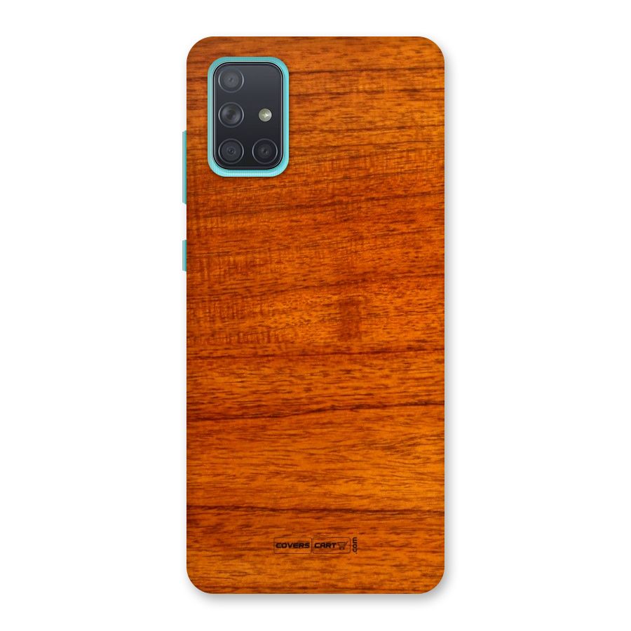 Wood Texture Design Back Case for Galaxy A71