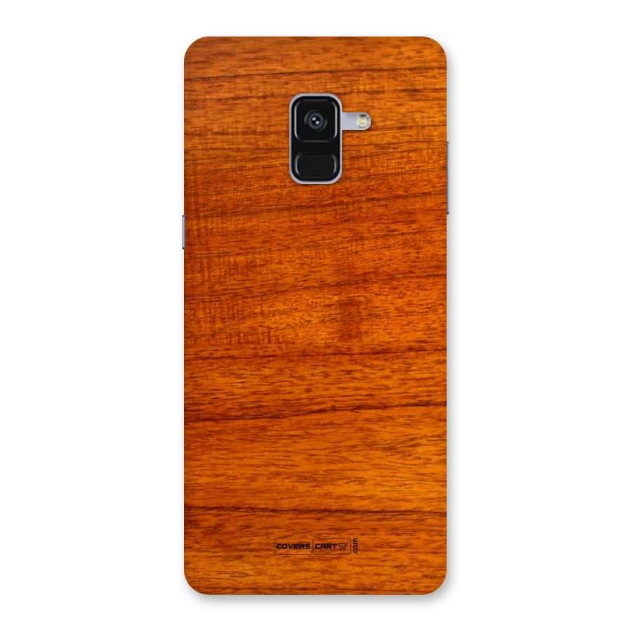 Wood Texture Design Back Case for Galaxy A8 Plus