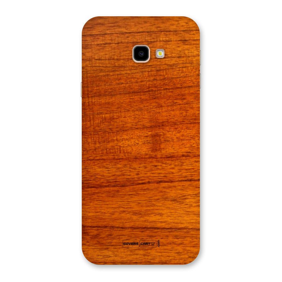Wood Texture Design Back Case for Galaxy J4 Plus