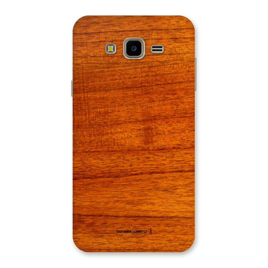 Wood Texture Design Back Case for Galaxy J7 Nxt
