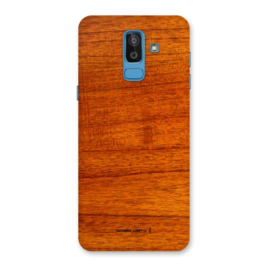 Wood Texture Design Back Case for Galaxy J8