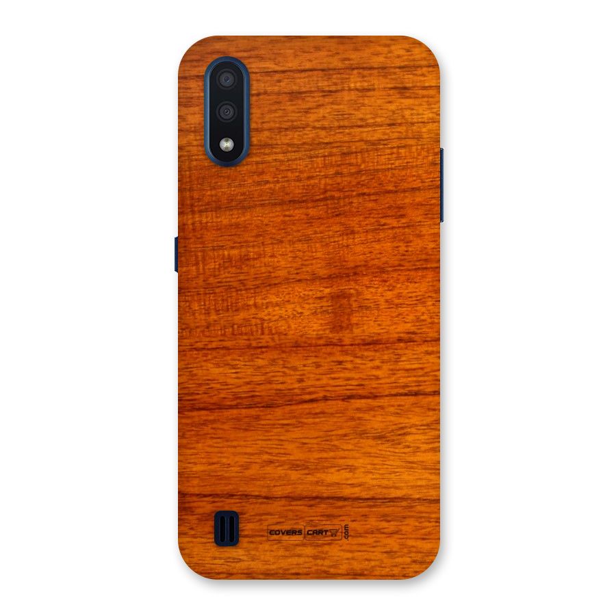 Wood Texture Design Back Case for Galaxy M01