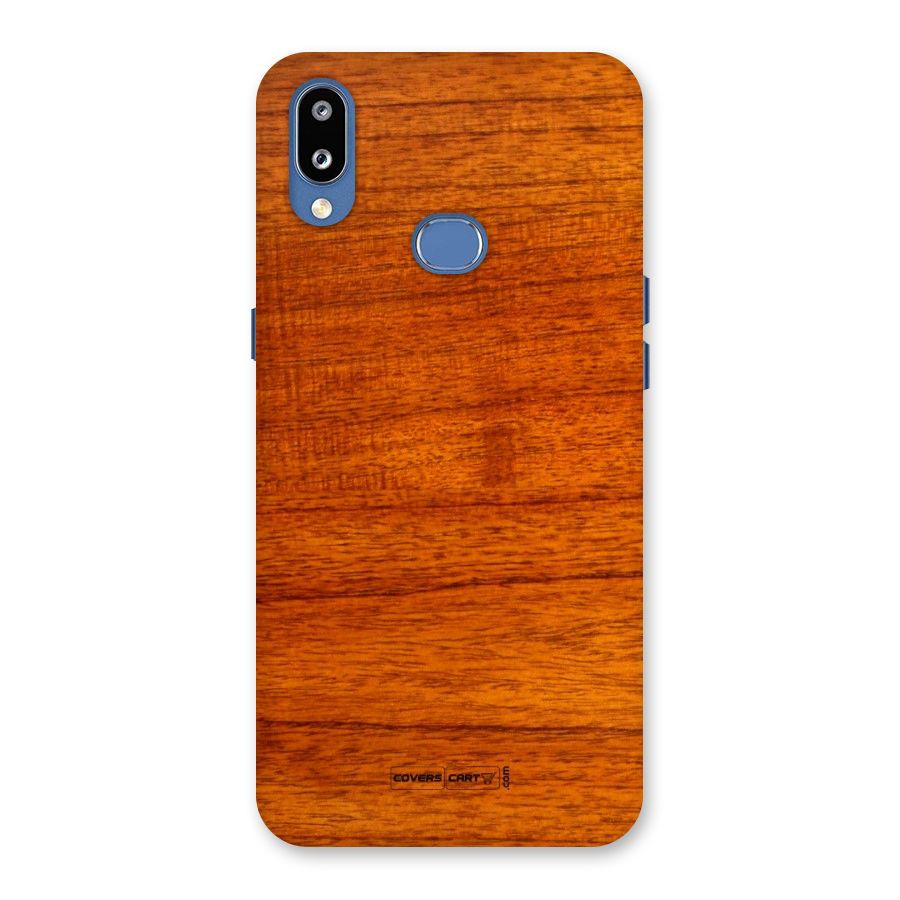 Wood Texture Design Back Case for Galaxy M01s