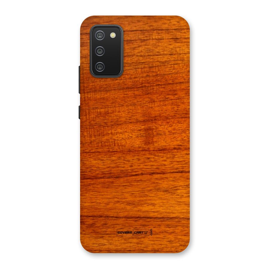 Wood Texture Design Back Case for Galaxy M02s